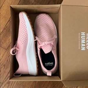 Women’s pink native tennis shoes